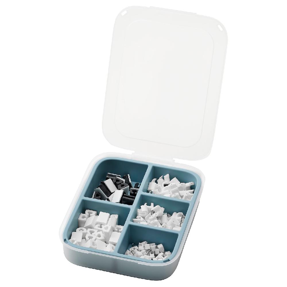 IKEA TRIXIG Set organizzazione cavi 150 pezzi
