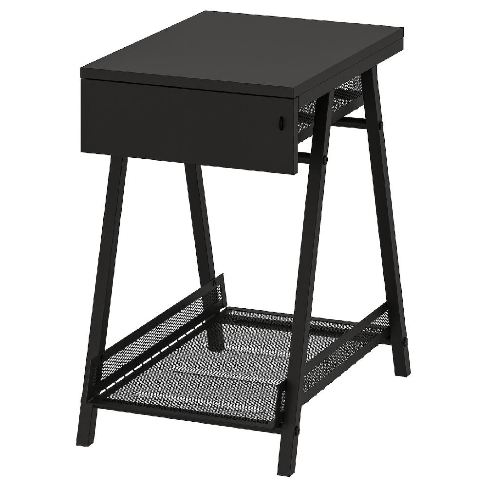 IKEA TROTTEN Cassettiera antracite 34x56 cm
