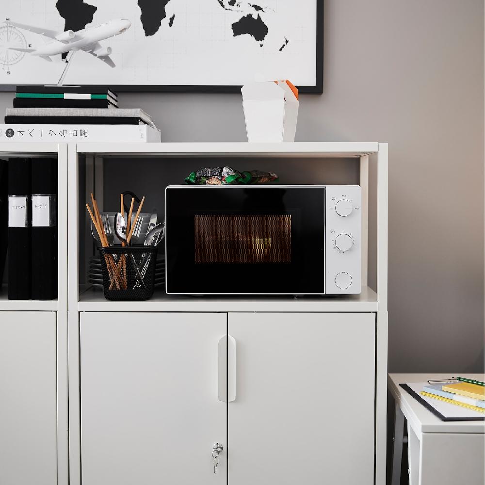 IKEA TROTTEN Mobile Con Ante Bianco 70x35x110 Cm