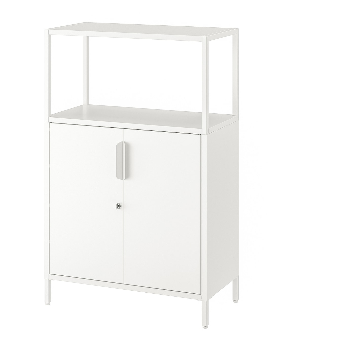 IKEA TROTTEN Mobile con ante bianco 70x35x110 cm