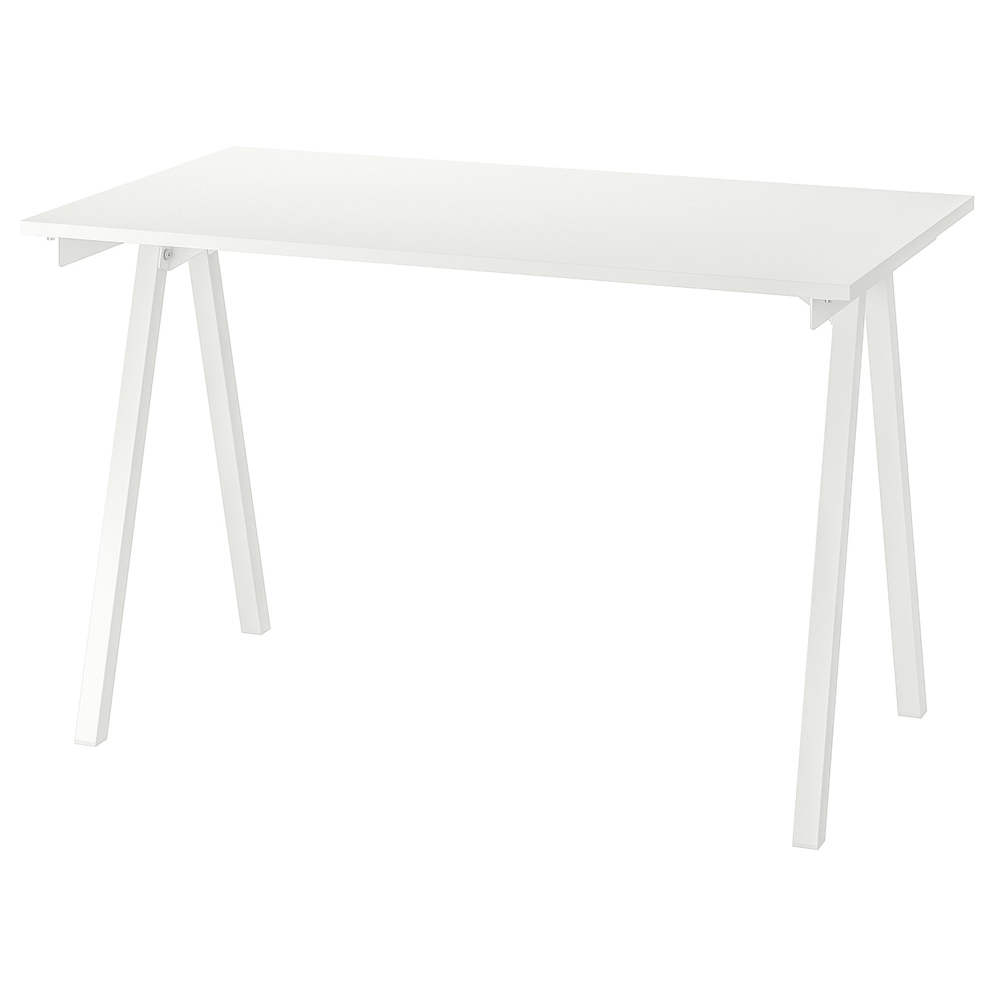 IKEA TROTTEN Scrivania bianco 120x70 cm