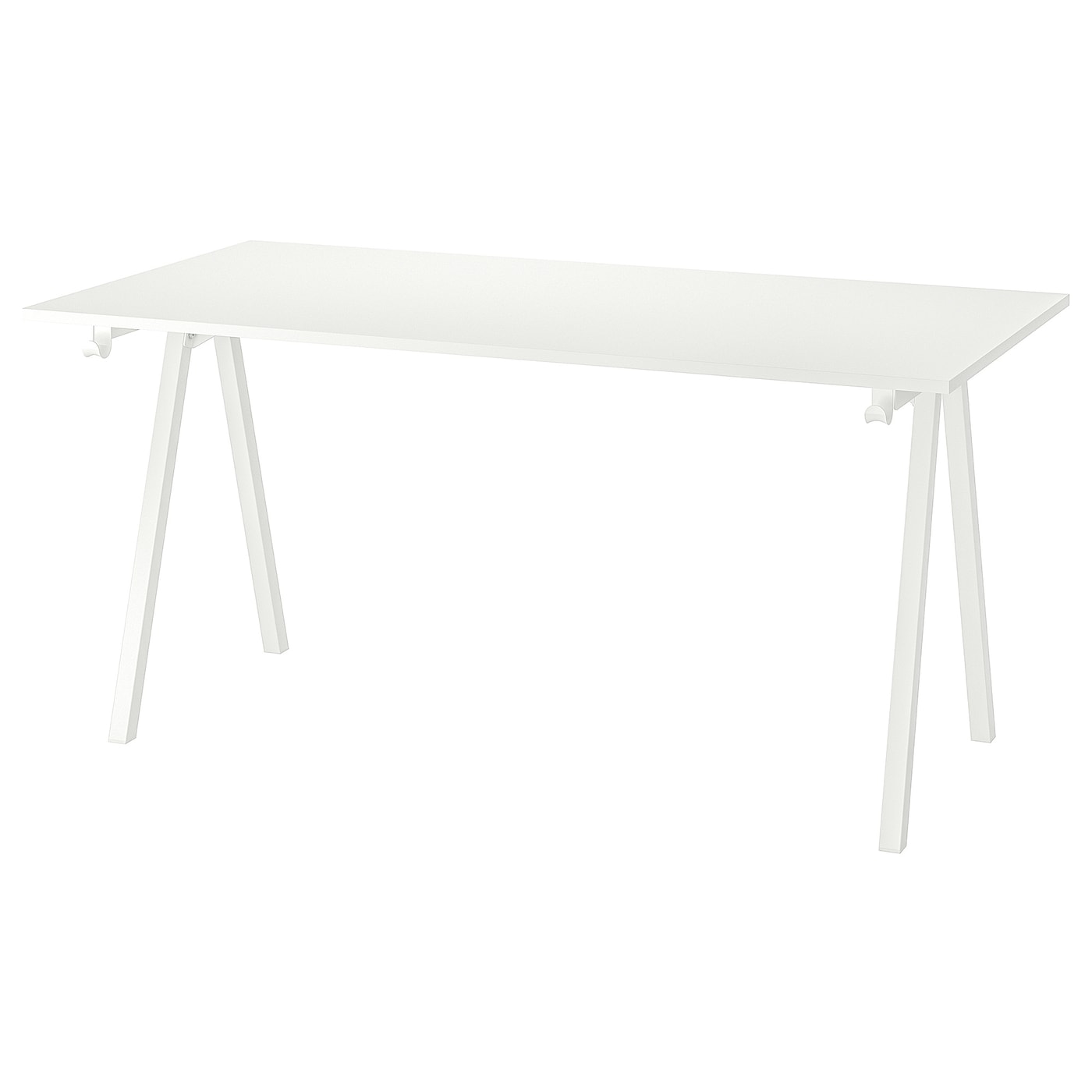 IKEA TROTTEN Scrivania bianco 160x80 cm