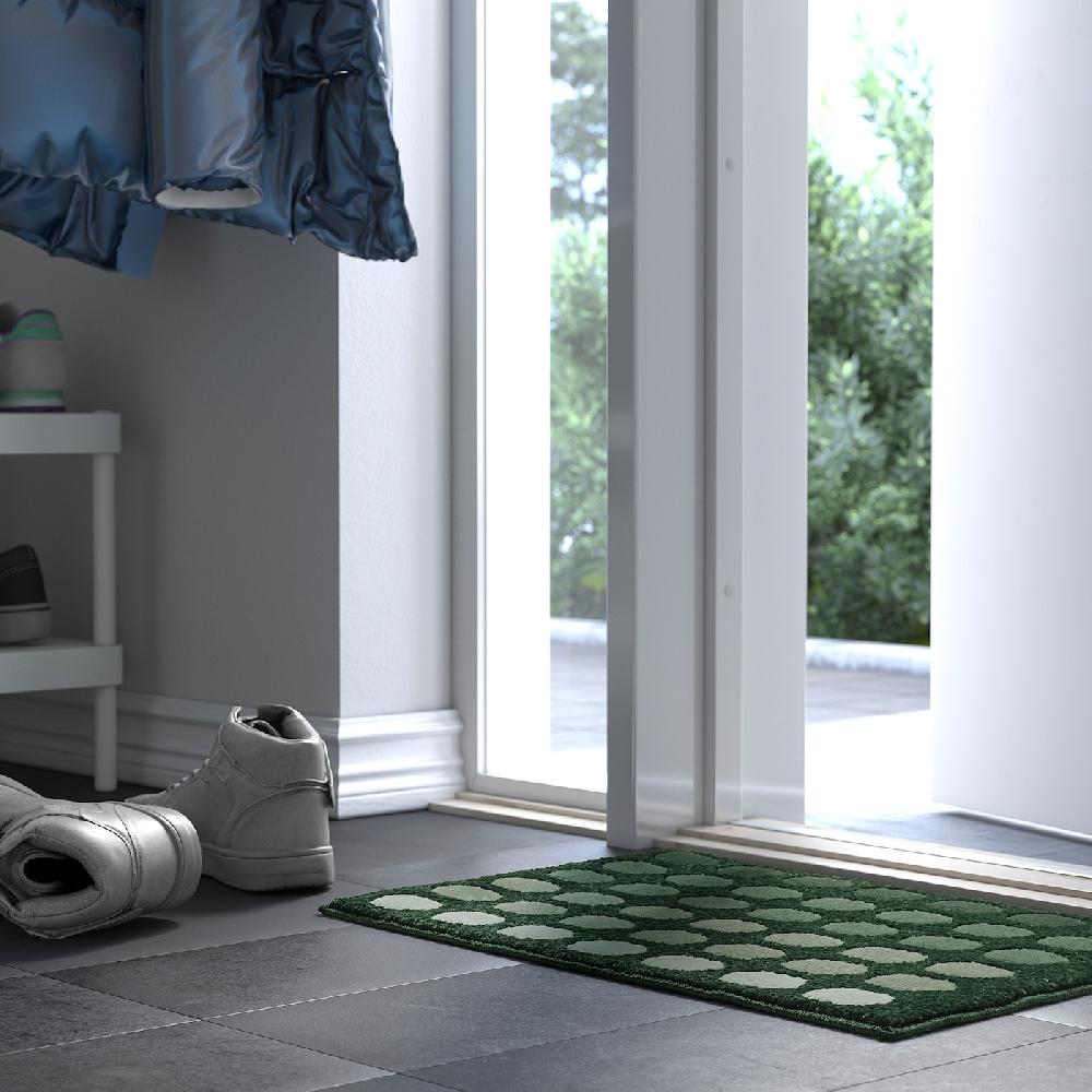 IKEA TUNNELBANA Zerbino Verde Scuro 40x60 Cm