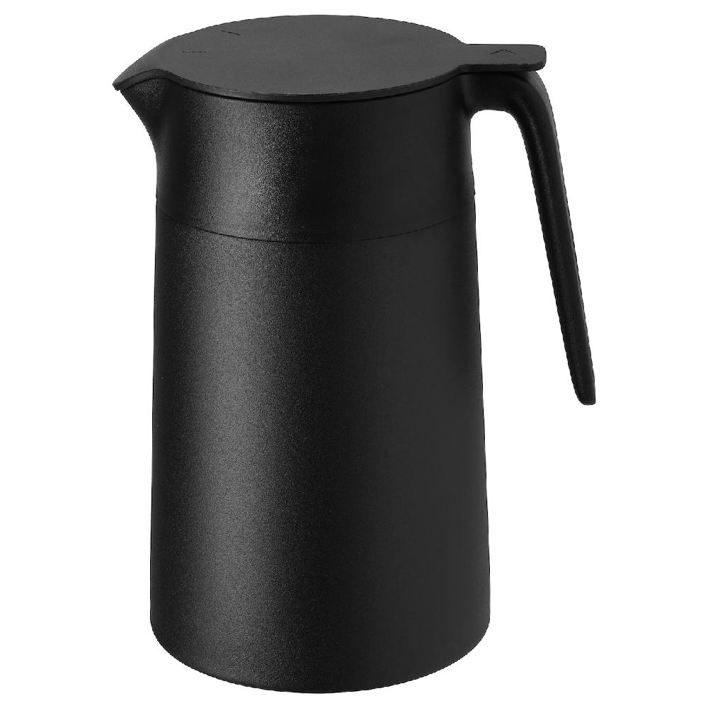 IKEA UNDERLÄTTA Caraffa termica nero 1.2 l