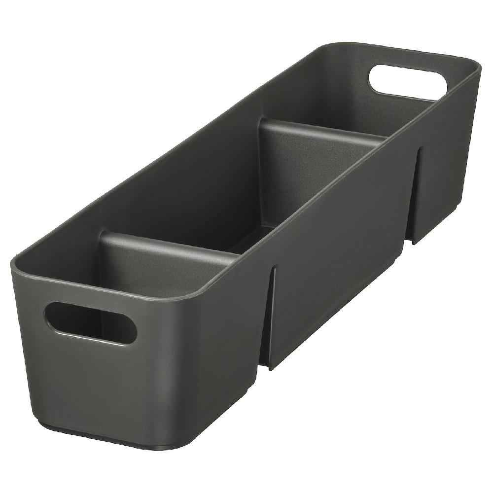 IKEA UPPDATERA Contenitore antracite 50x12 cm