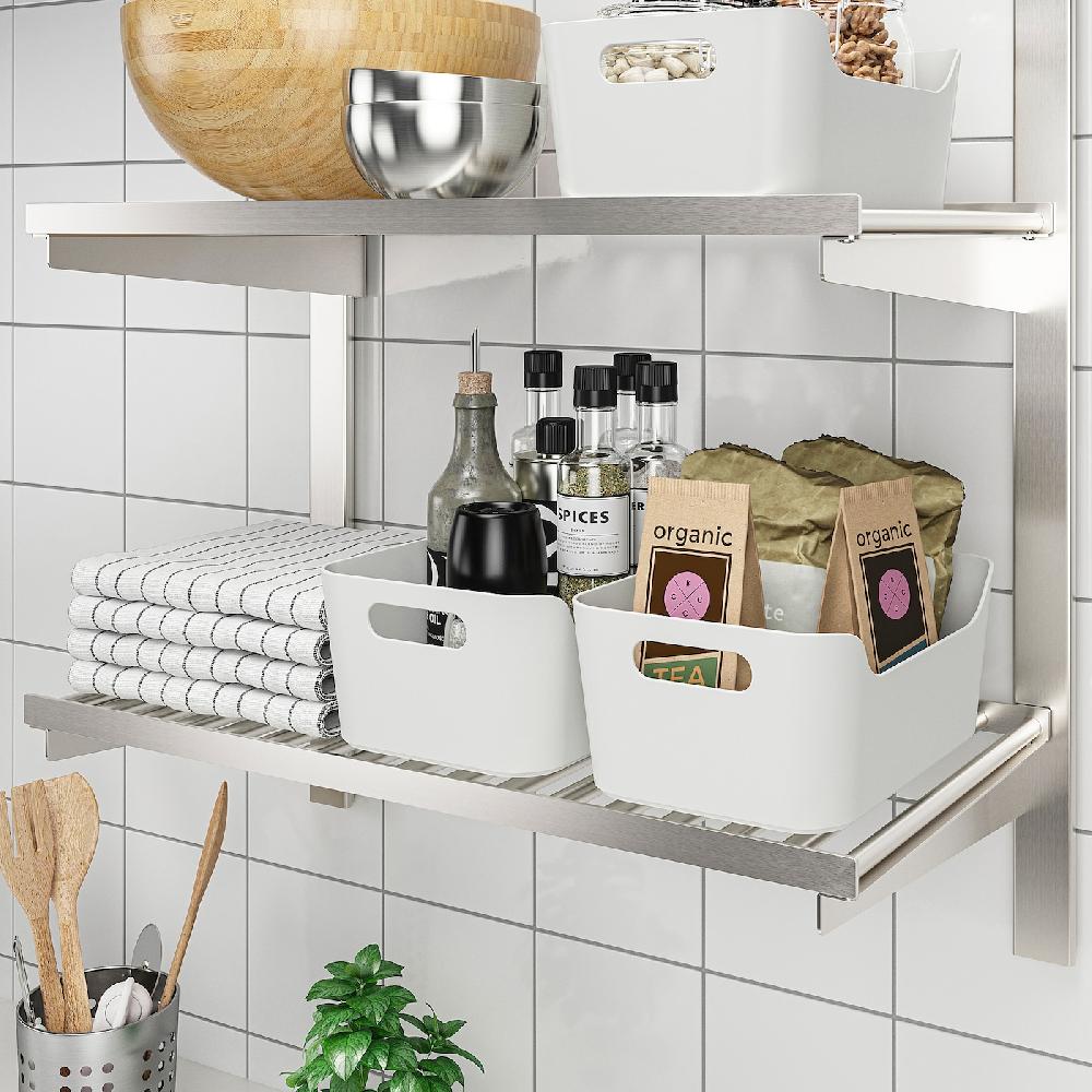 IKEA UPPDATERA Contenitore Bianco 24x17 Cm