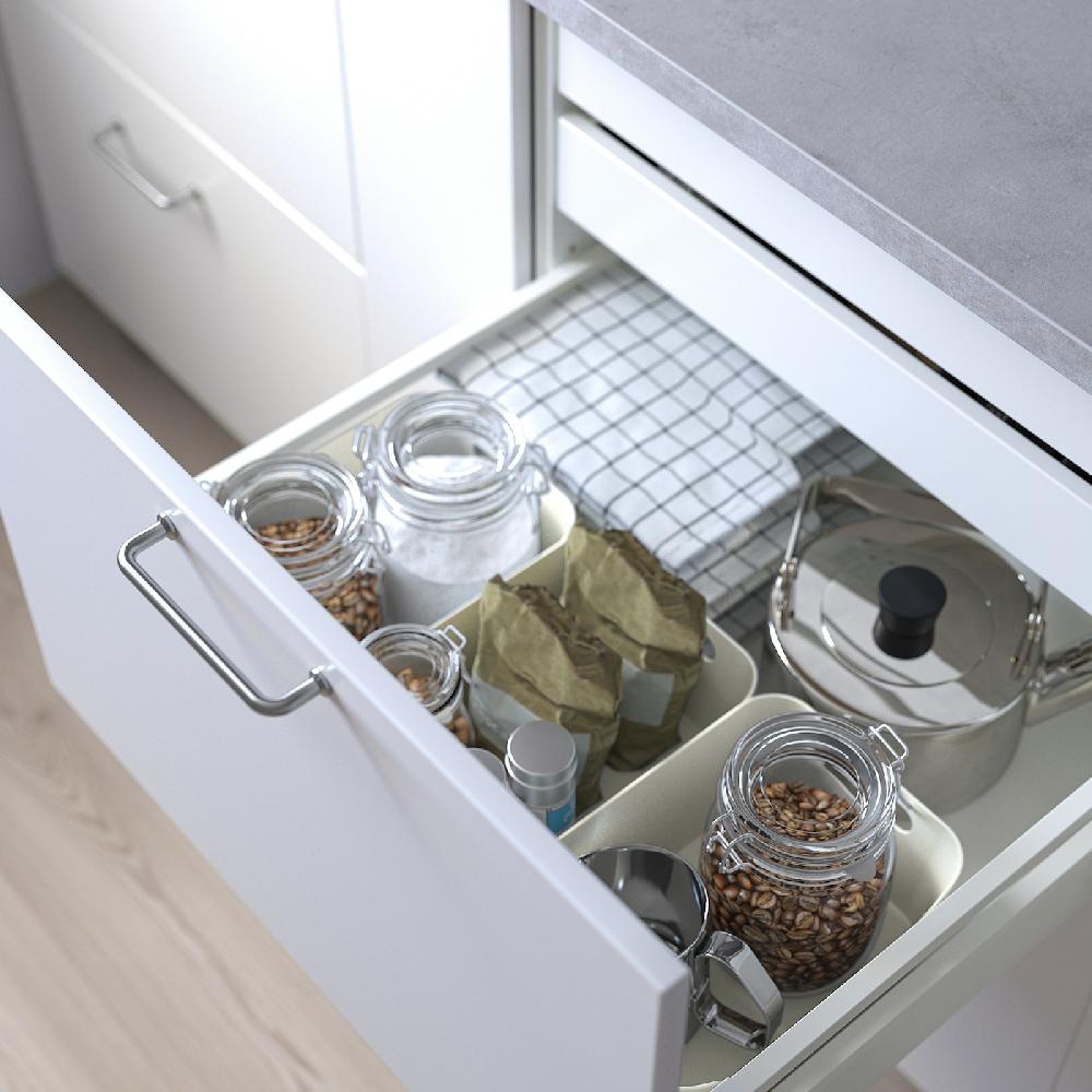 IKEA UPPDATERA Contenitore Bianco 24x17 Cm