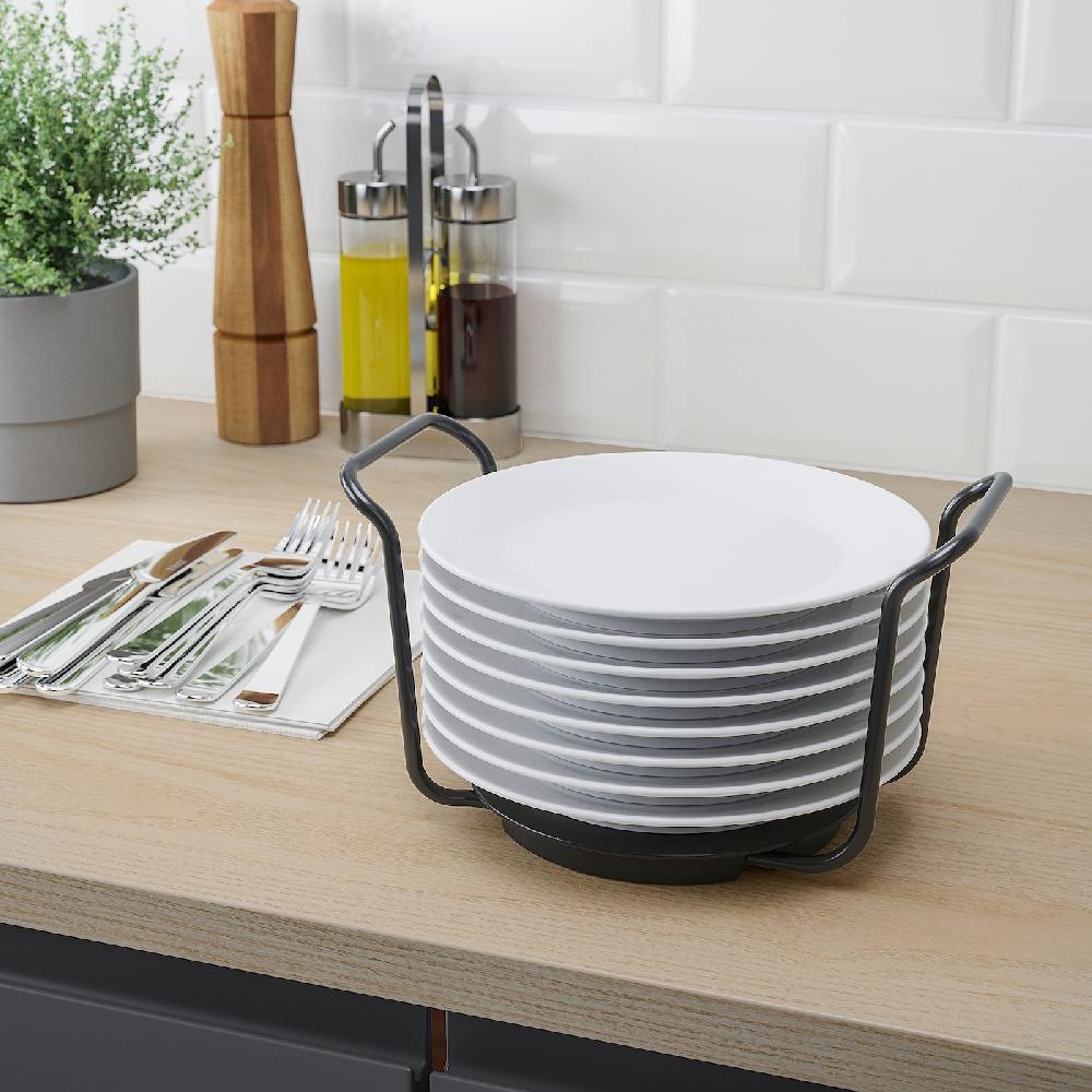 IKEA UPPDATERA Portapiatti Antracite 15-23 Cm