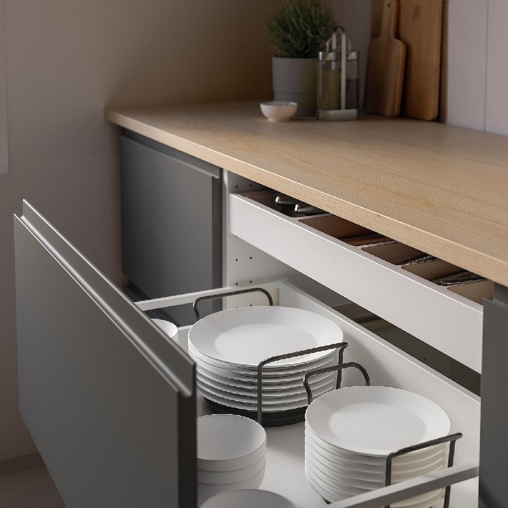 IKEA UPPDATERA Portapiatti Antracite 15-23 Cm
