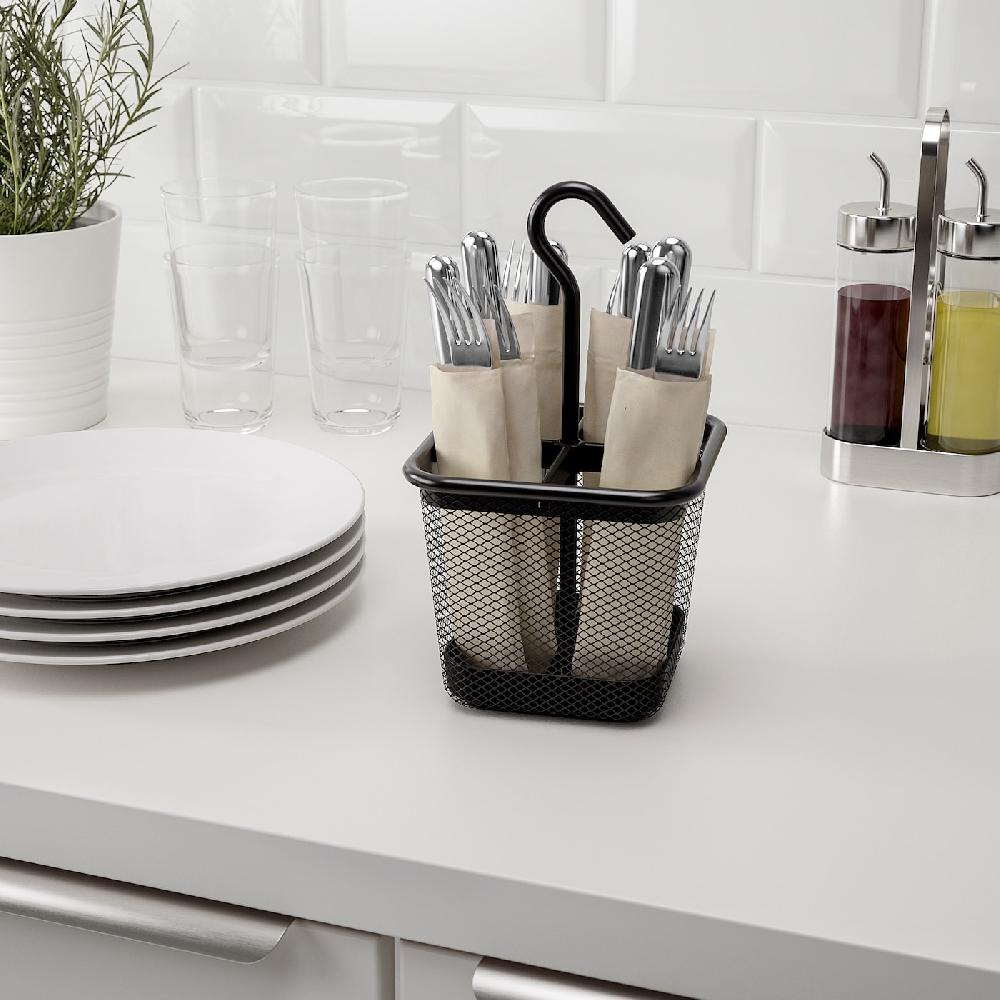 IKEA UPPDATERA Portaposate Antracite 12x12 Cm