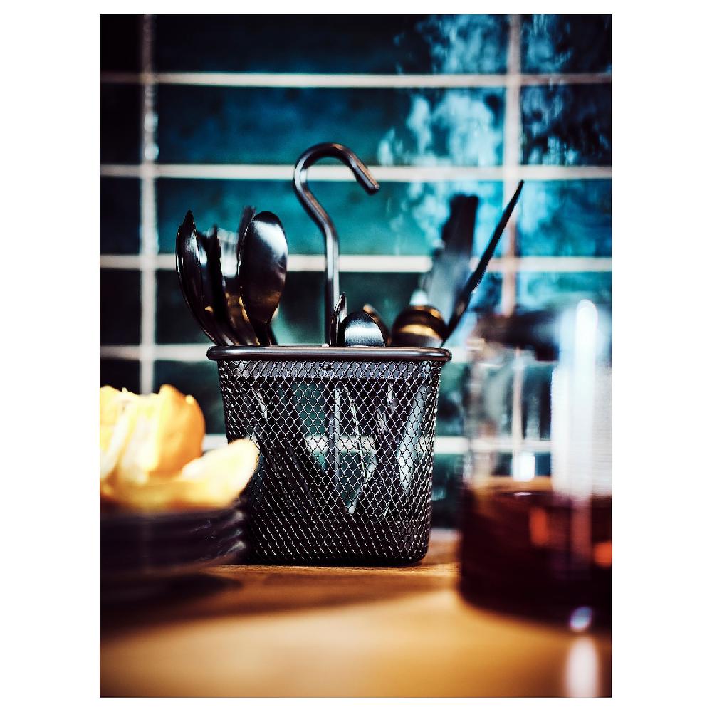 IKEA UPPDATERA Portaposate Antracite 12x12 Cm