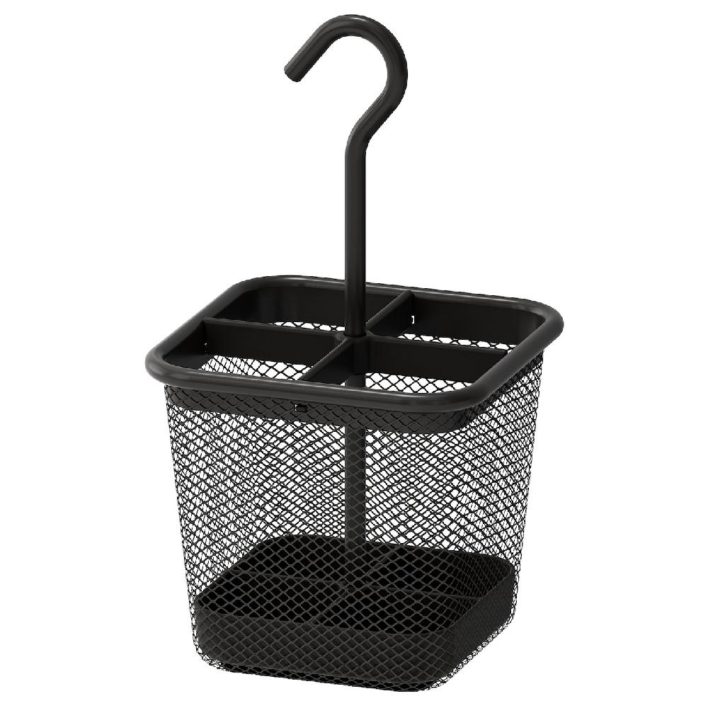 IKEA UPPDATERA Portaposate antracite 12x12 cm