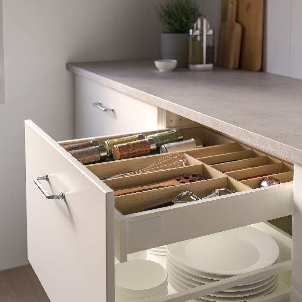 IKEA UPPDATERA Portaposate Bambù Chiaro 32x50 Cm