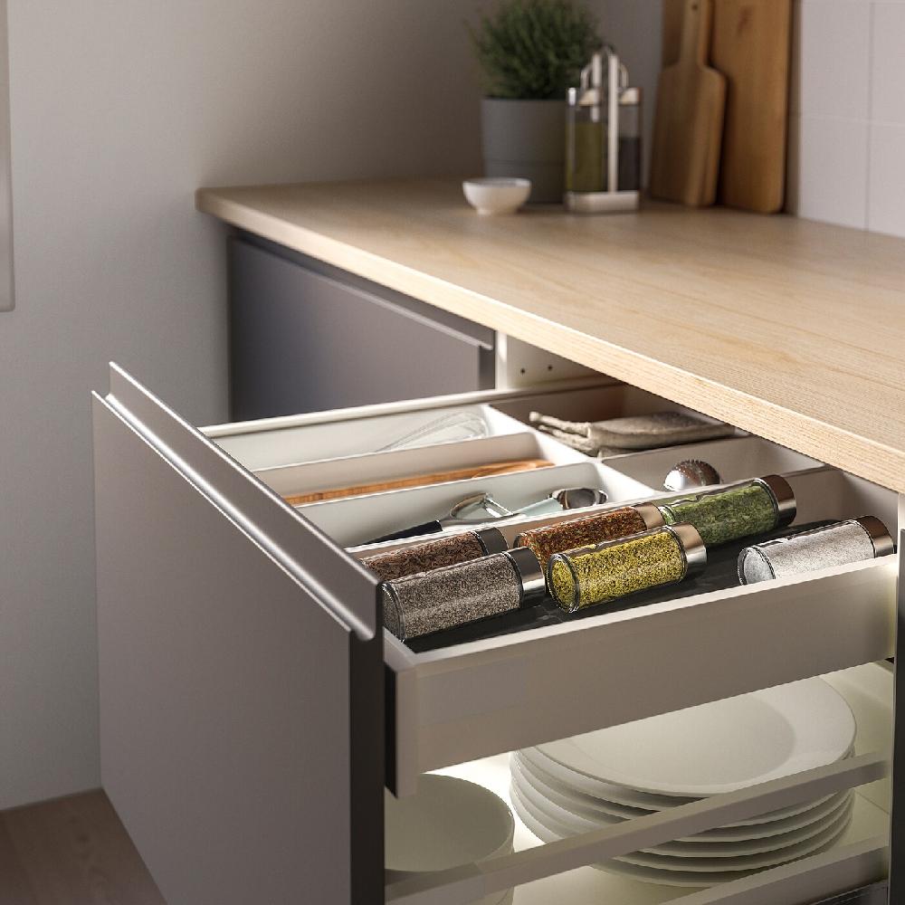 IKEA UPPDATERA Portaspezie Antracite 20x50 Cm