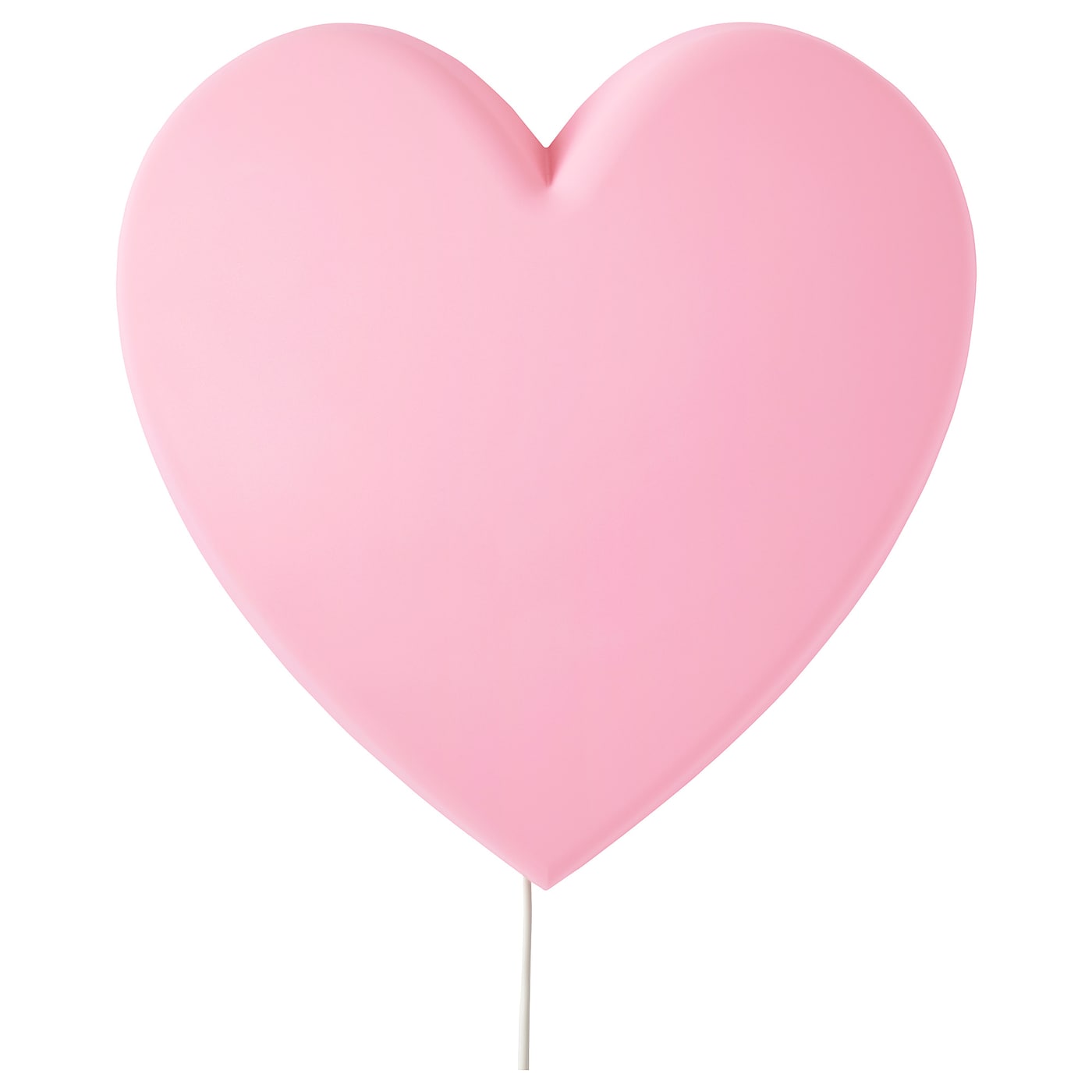 IKEA UPPLYST Lampada da parete a LED cuore rosa
