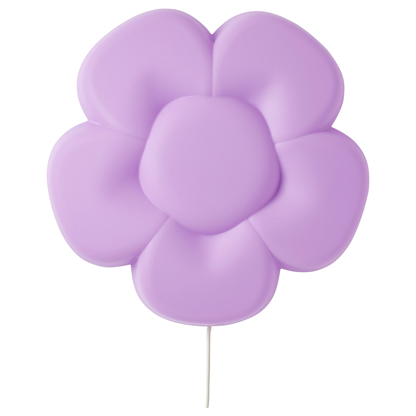IKEA UPPLYST Lampada da parete a LED fiore lilla