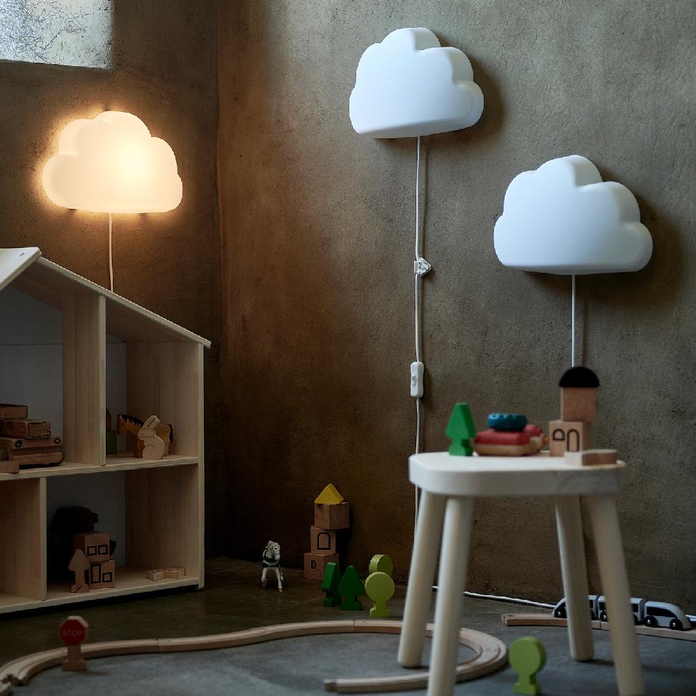 IKEA UPPLYST Lampada Da Parete A LED Nuvola Bianco