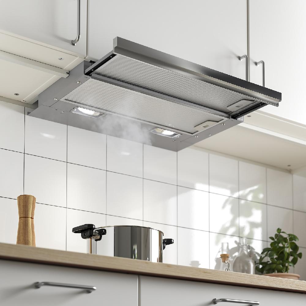 IKEA UTDRAG Cappa Aspirante Da Incasso Inox 60 Cm