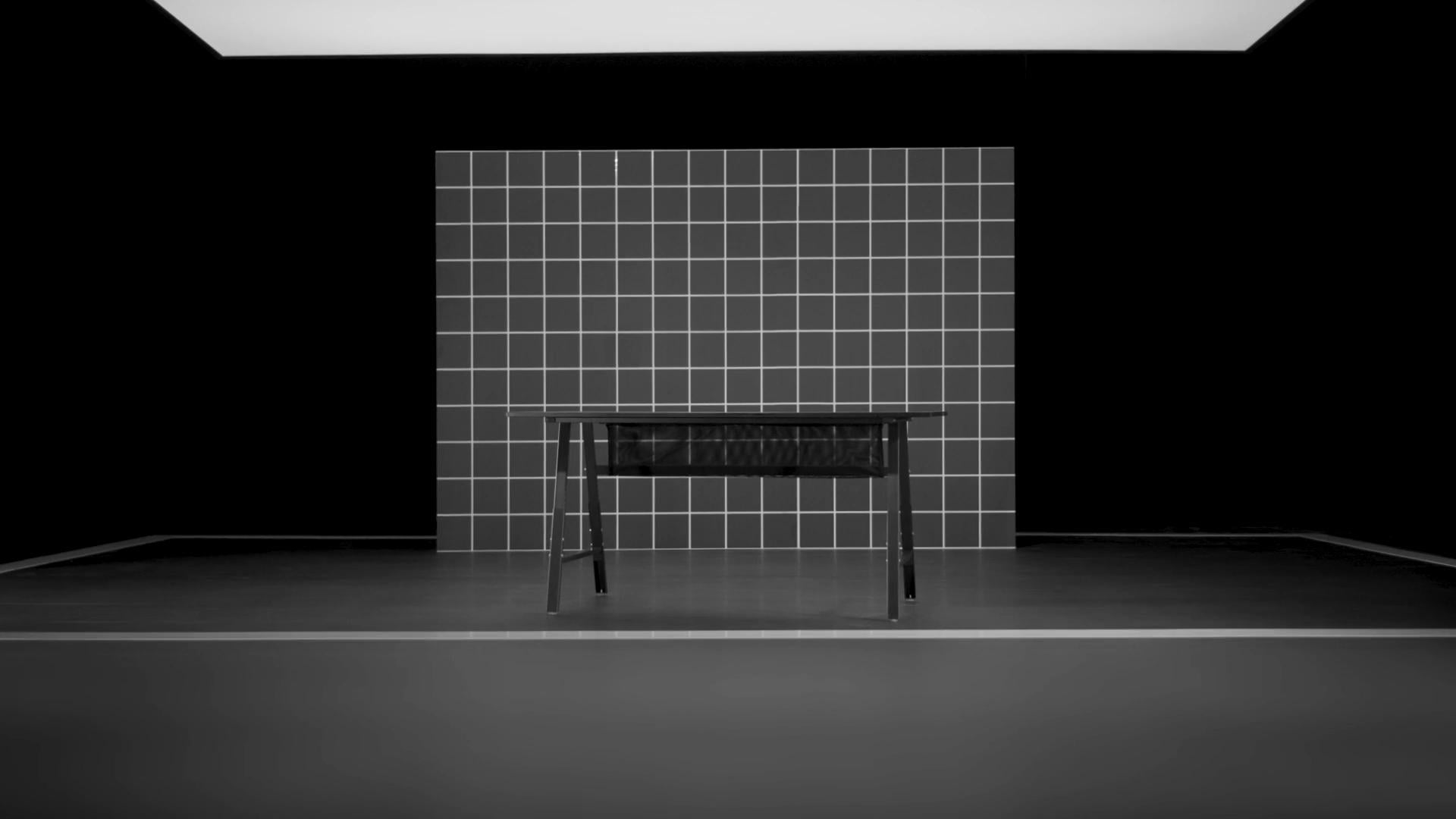 IKEA UTESPELARE Scrivania Da Gaming Nero 160x80 Cm