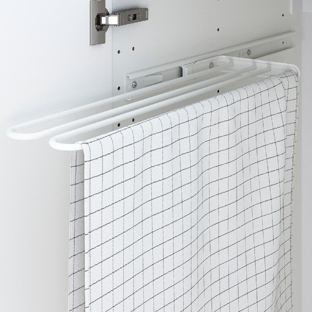 IKEA UTRUSTA Portastrofinacci Bianco 16 Cm