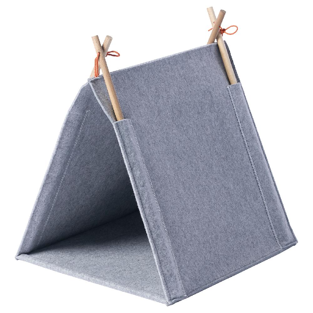 IKEA UTSÅDD Casetta per gatti grigio/feltro
