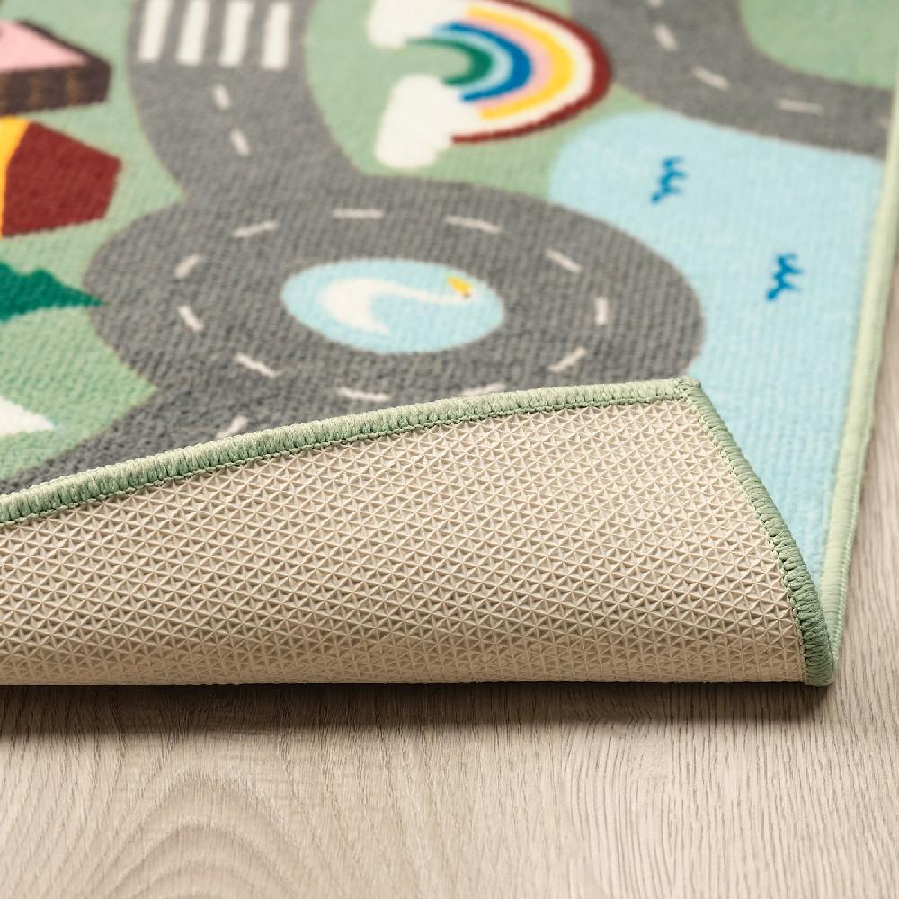 IKEA VALLABY Tappeto Verde 100x133 Cm