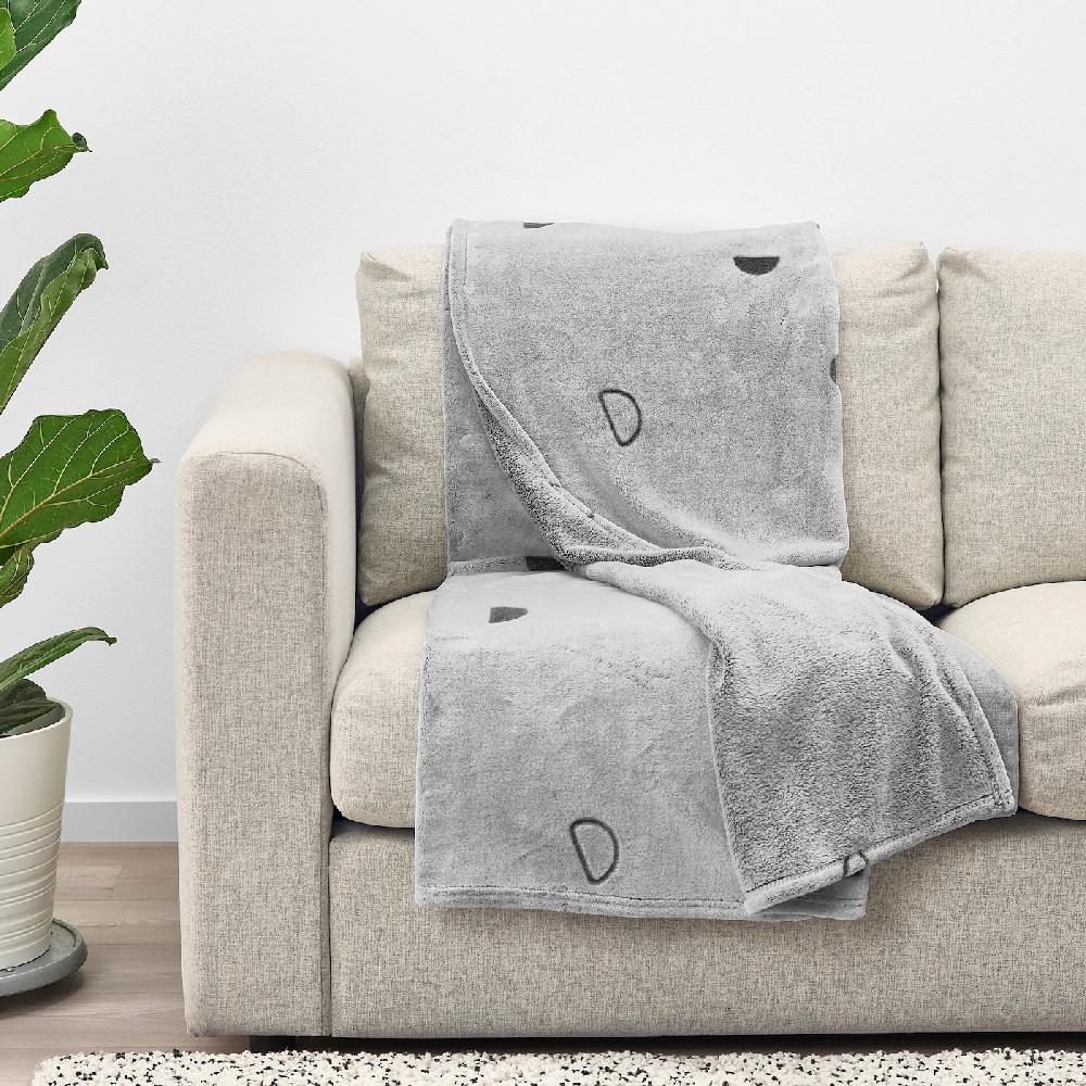 IKEA VÄNKRETS Coperta Grigio Chiaro 130x170 Cm