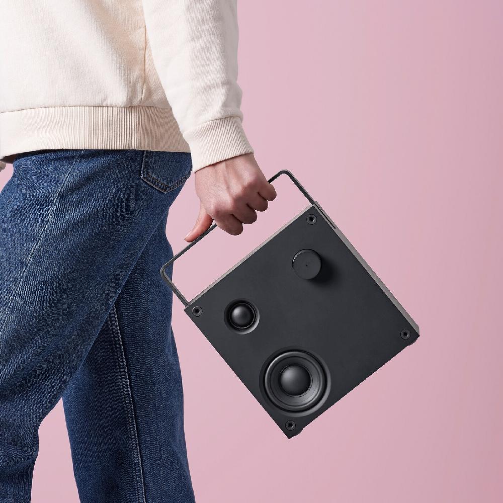 IKEA VAPPEBY Cassa Bluetooth® Nero/gen 3 20x20 Cm