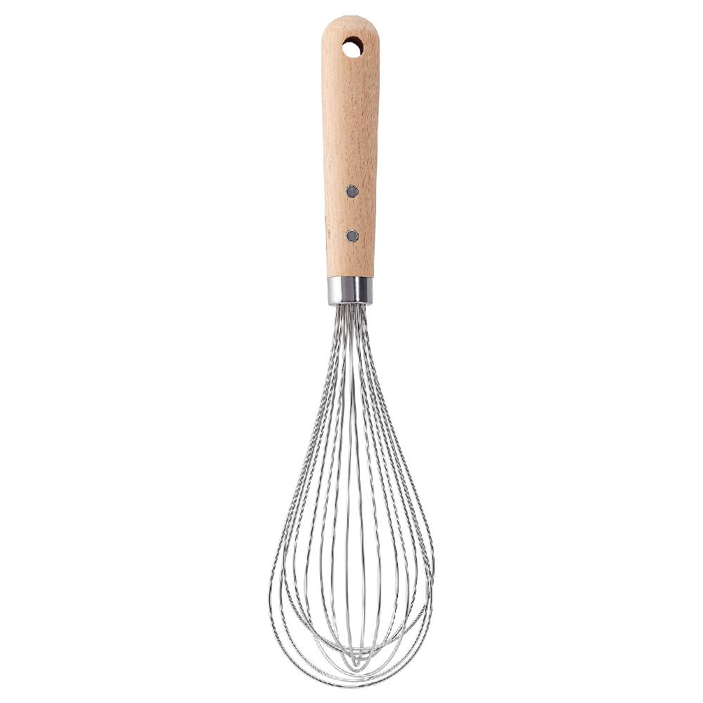 IKEA VARDAGEN Frusta rotonda inox/faggio 30 cm