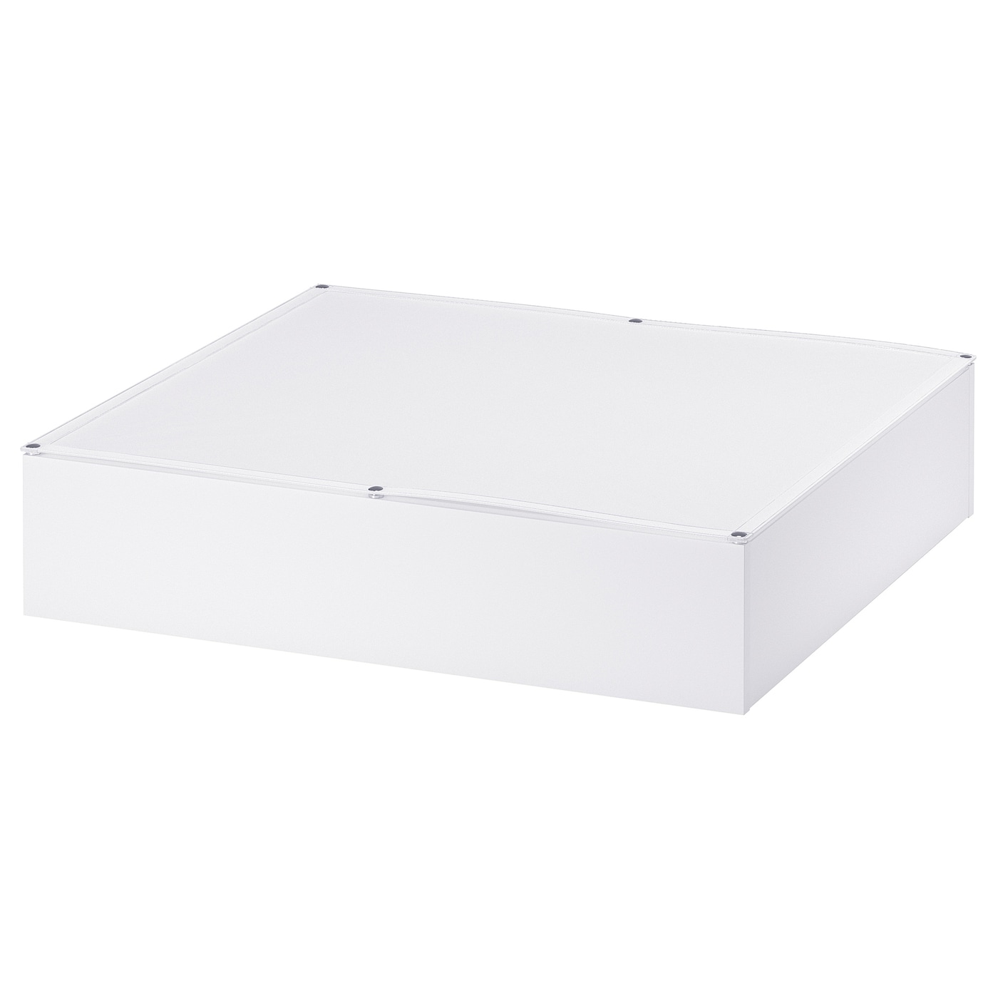 IKEA VARDÖ Contenitore sottoletto bianco 65x70 cm