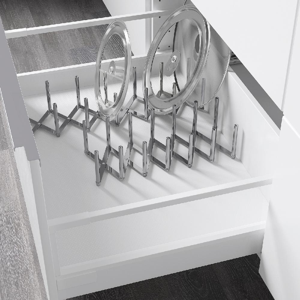 IKEA VARIERA Portacoperchi Inox