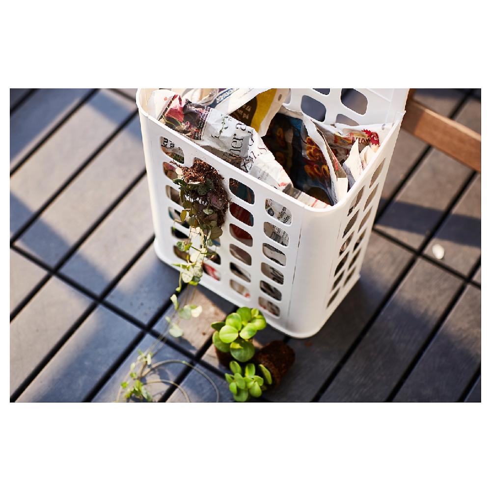IKEA VARIERA Secchio Dell'immondizia Bianco 10 L