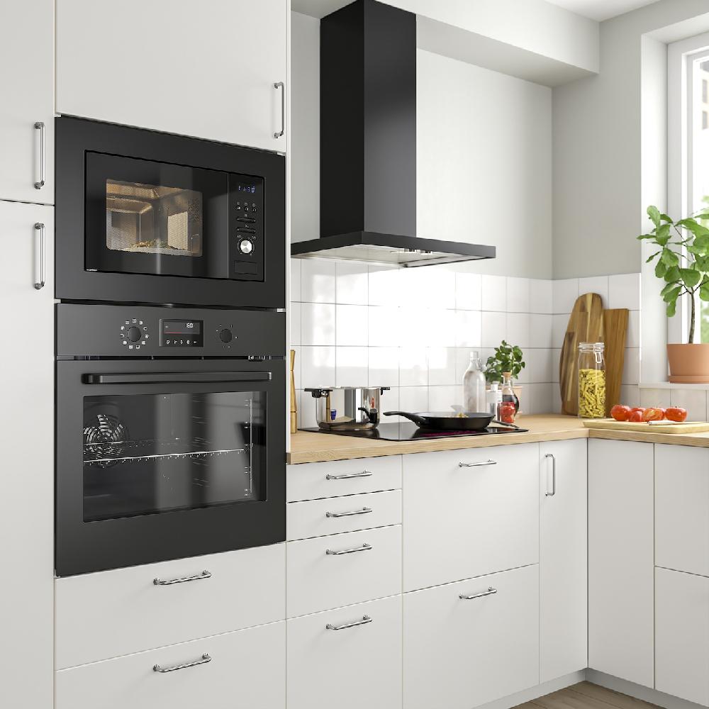 IKEA VÄRMD Forno A Microonde IKEA 300 Nero