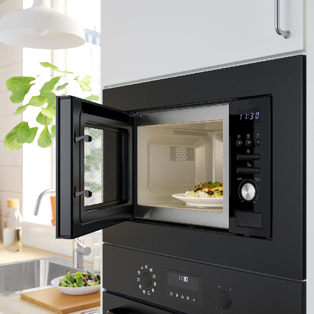 IKEA VÄRMD Forno A Microonde IKEA 300 Nero