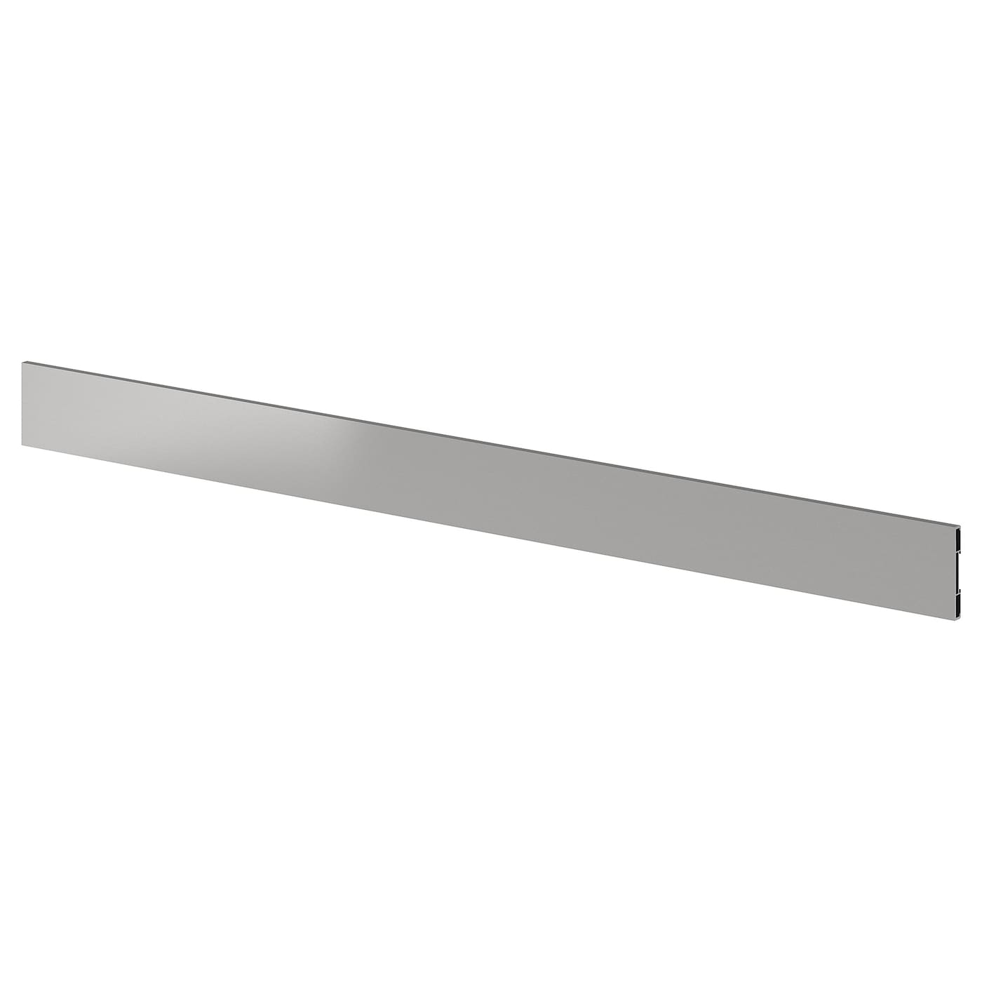 IKEA VÅRSTA Zoccolo color acciaio inox 220x8 cm
