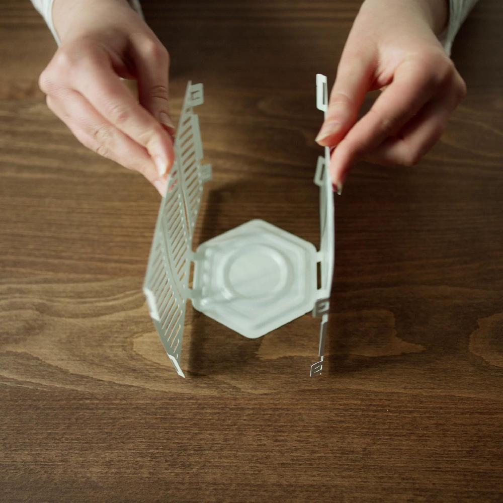 IKEA VÅRSYREN Lanterna Per Candeline Bianco 12 Cm