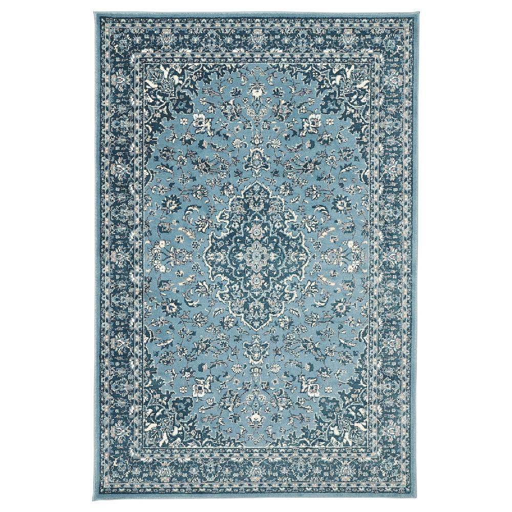 IKEA VEDBÄK Tappeto pelo corto blu 133x195 cm