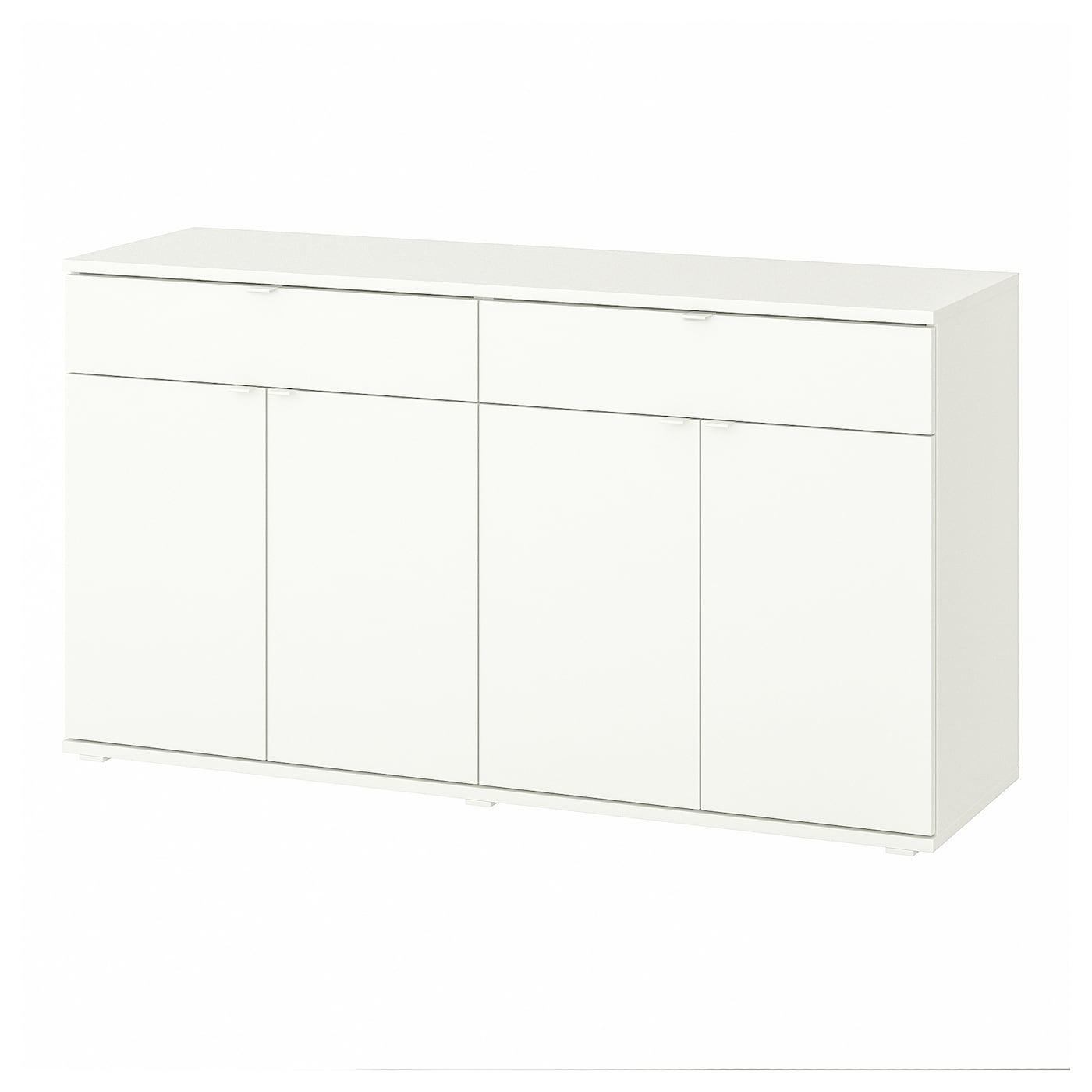 IKEA VIHALS Buffet bianco 140x37x75 cm