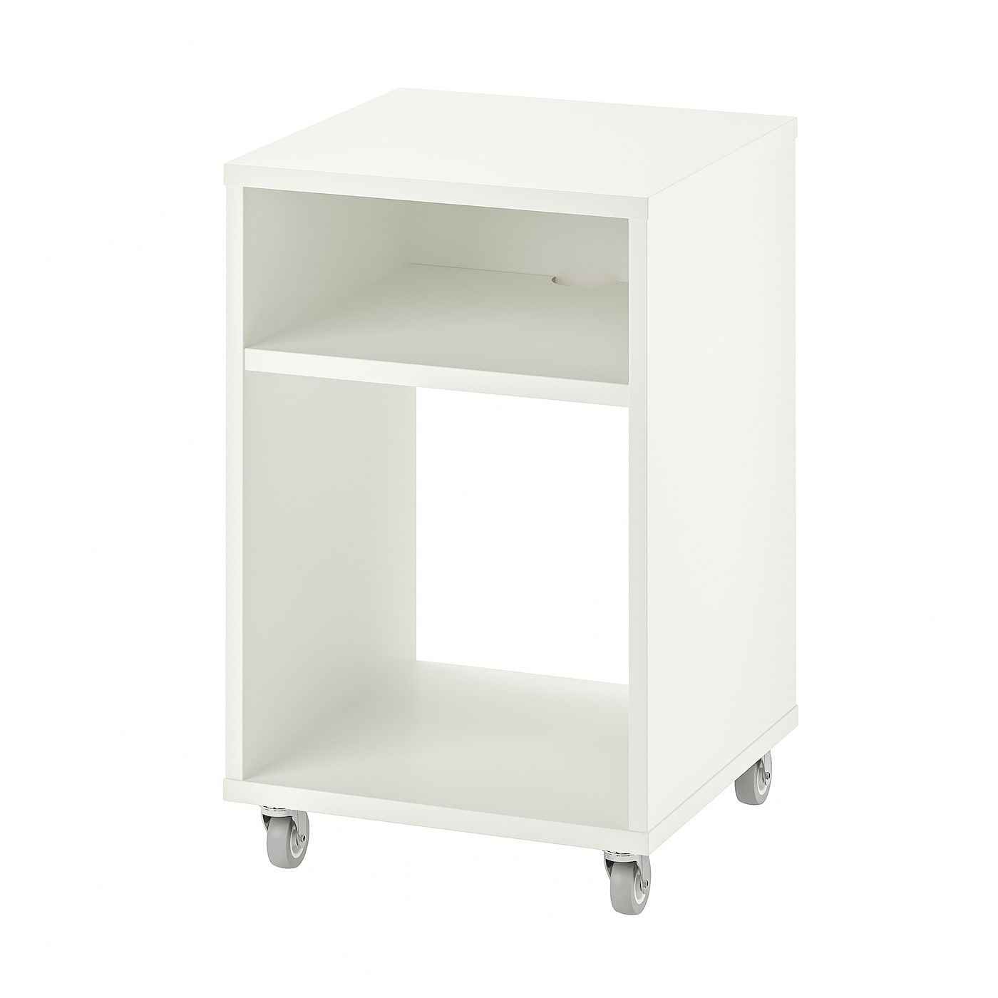 IKEA VIHALS Comodino bianco 37x37 cm