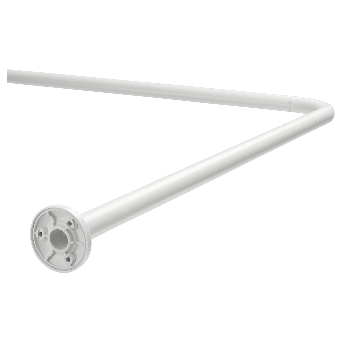 IKEA VIKARN Bastone per tenda doccia bianco
