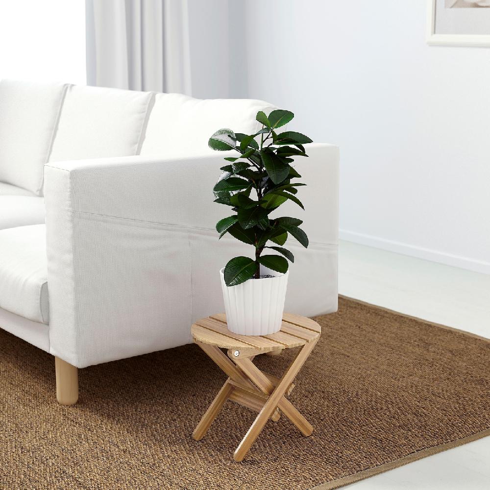 IKEA VILDAPEL Piedistallo Per Piante Bambù 29 Cm