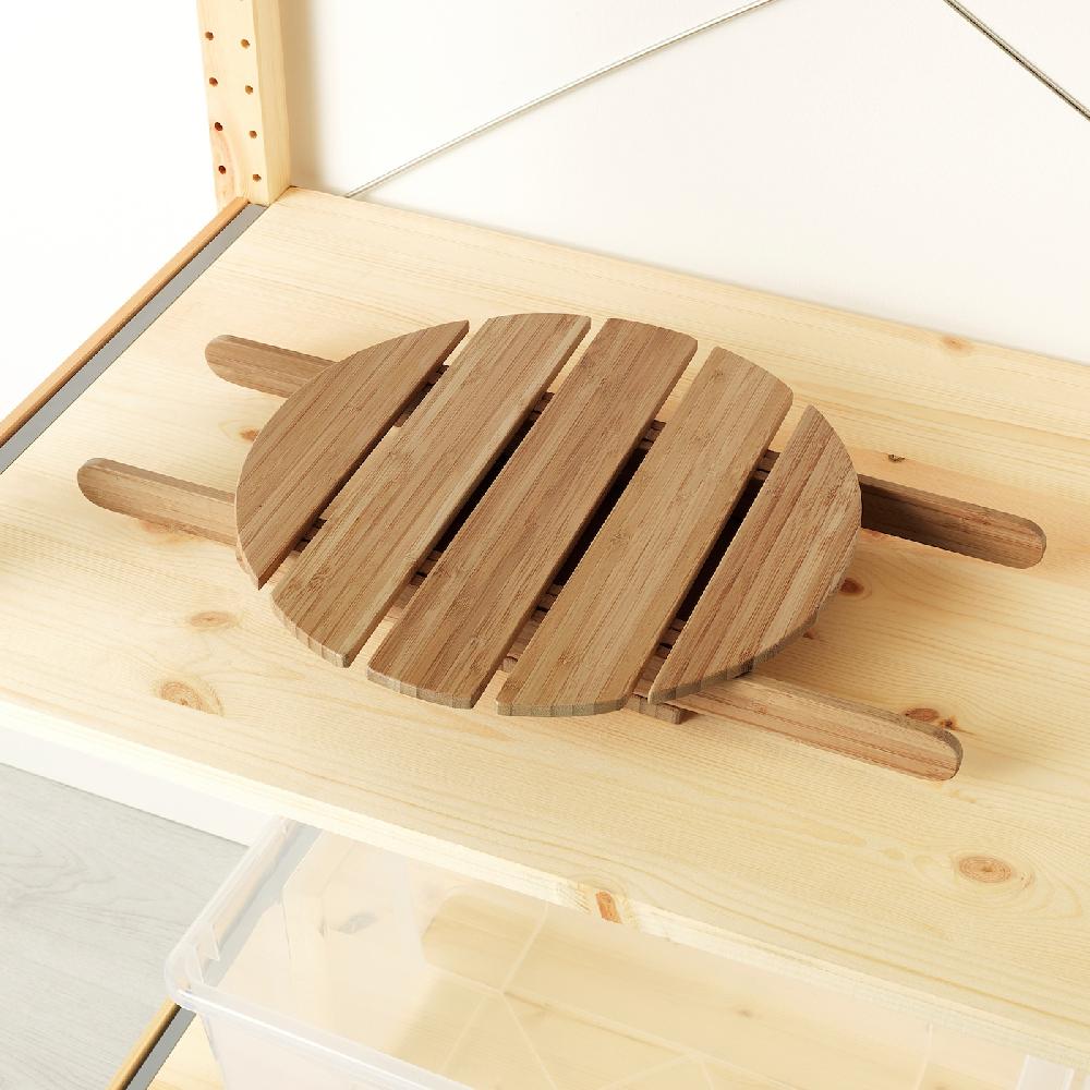 IKEA VILDAPEL Piedistallo Per Piante Bambù 29 Cm