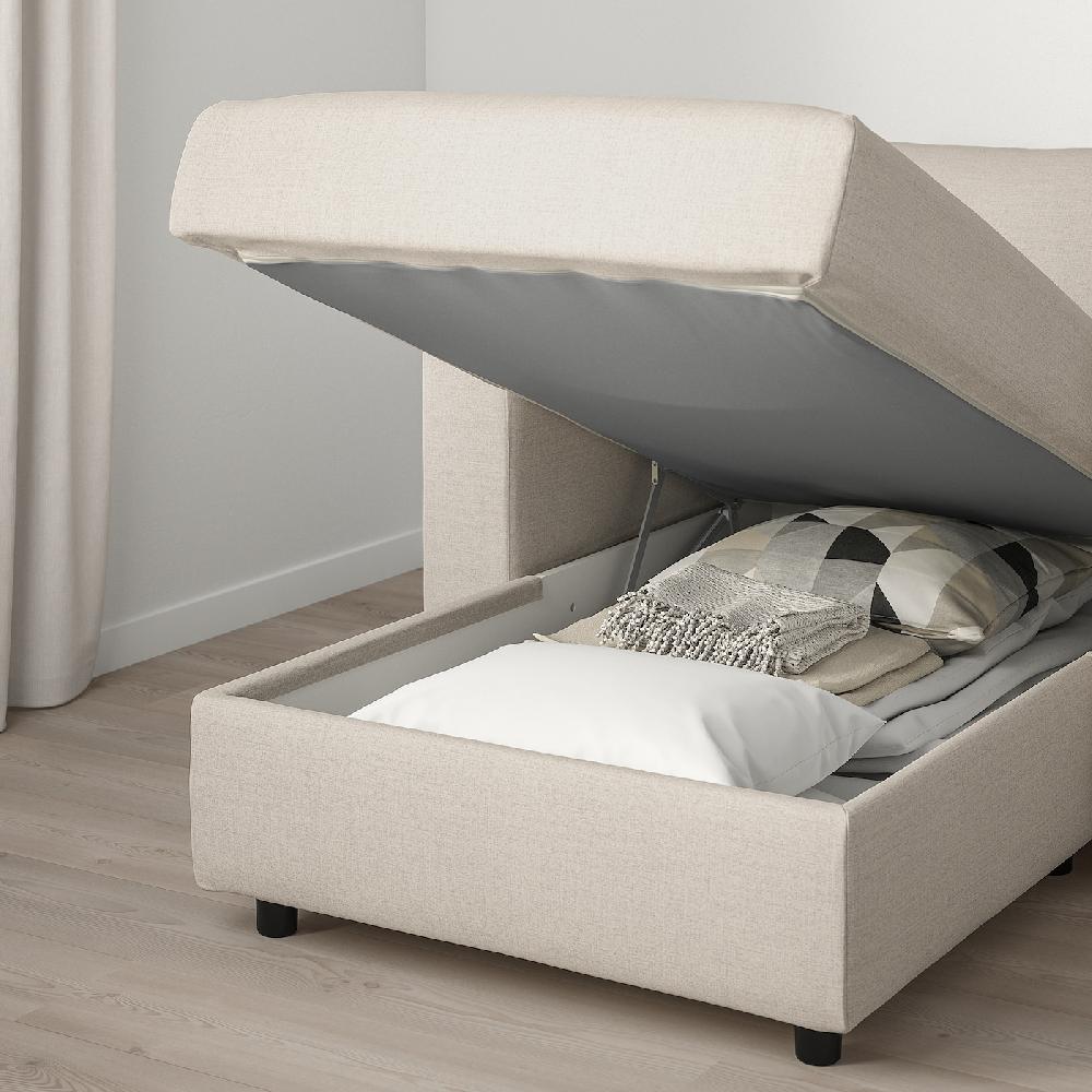 IKEA VIMLE Chaise-longue Gunnared Beige