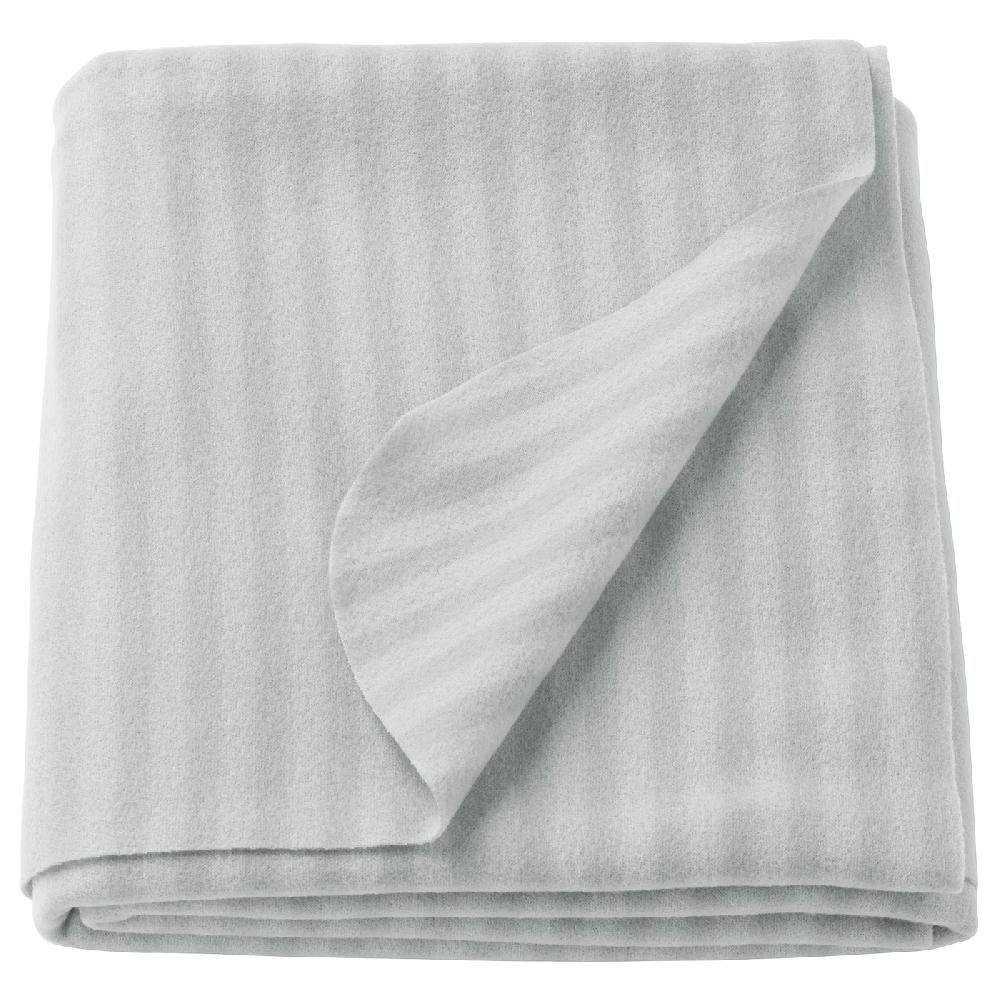 IKEA VITMOSSA Plaid grigio 120x160 cm