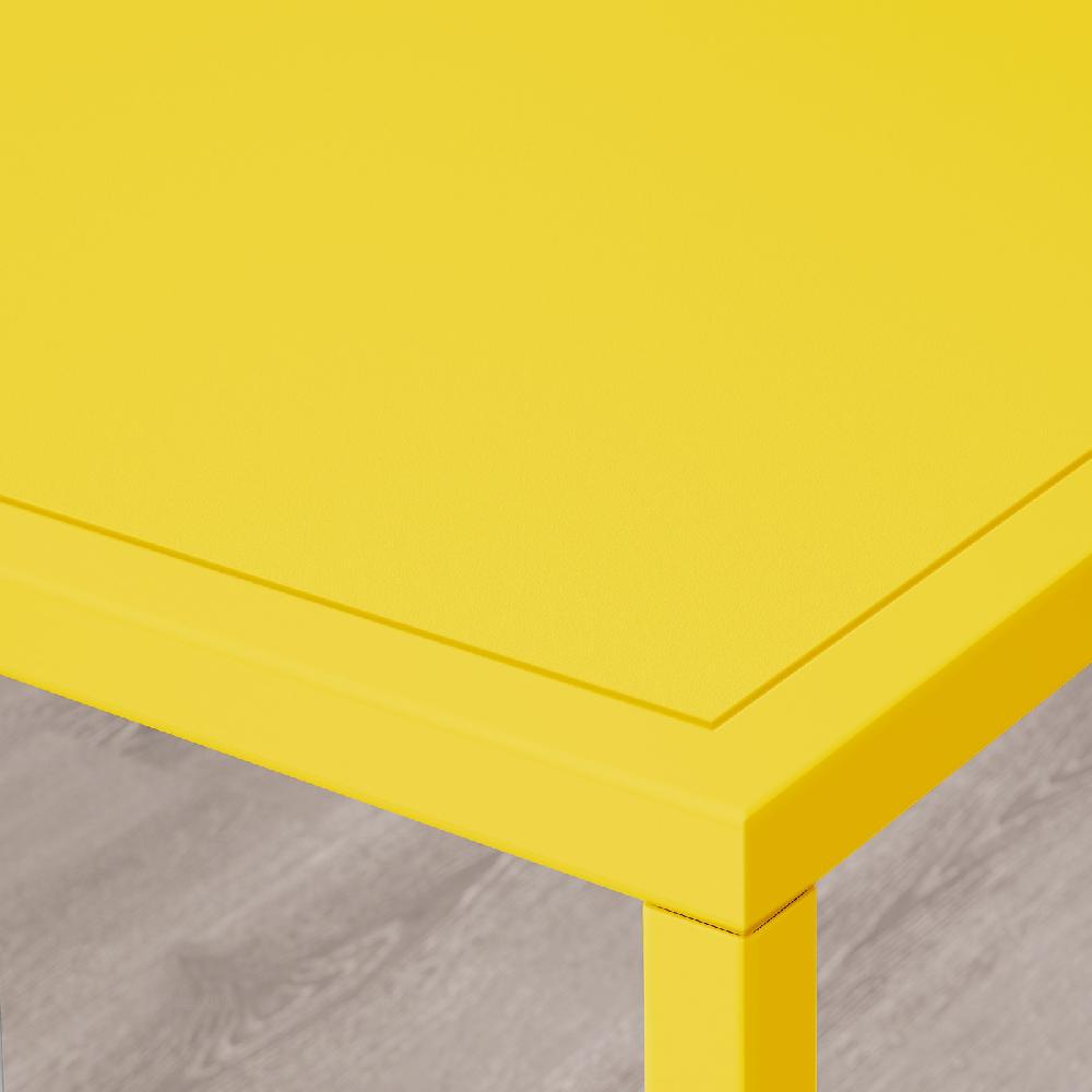 IKEA VITTSJÖ Scaffale Giallo/vetro 51x175 Cm