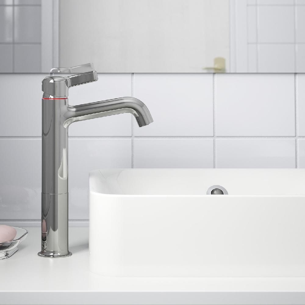 IKEA VOXNAN Miscelatore Per Lavabo Alto Cromato