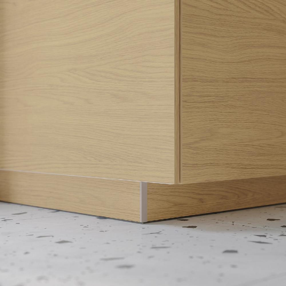 IKEA VOXTORP Zoccolo Effetto Rovere 220x8 Cm
