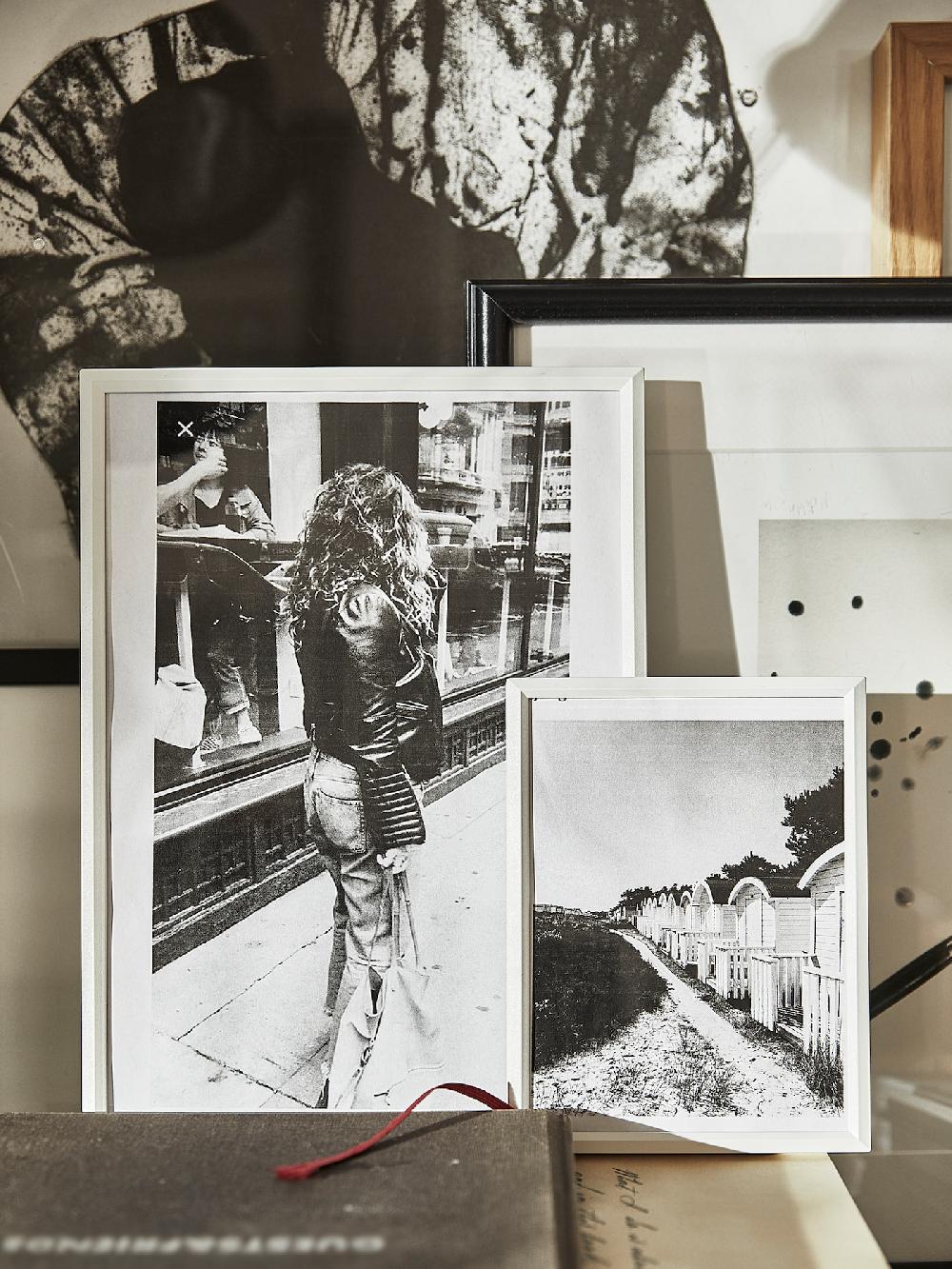 IKEA YLLEVAD Cornice Bianco 21x30 Cm