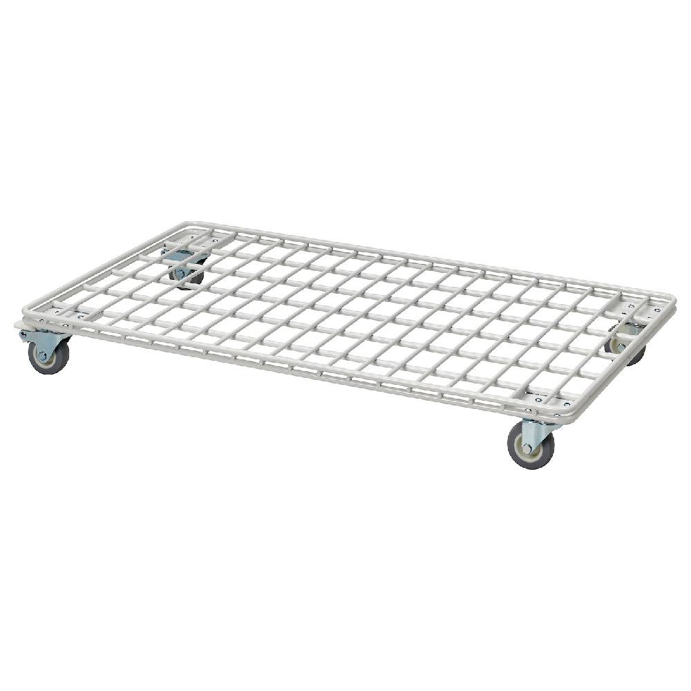 IKEA INVALLNING Carrello per scatole bianco 68x39 cm