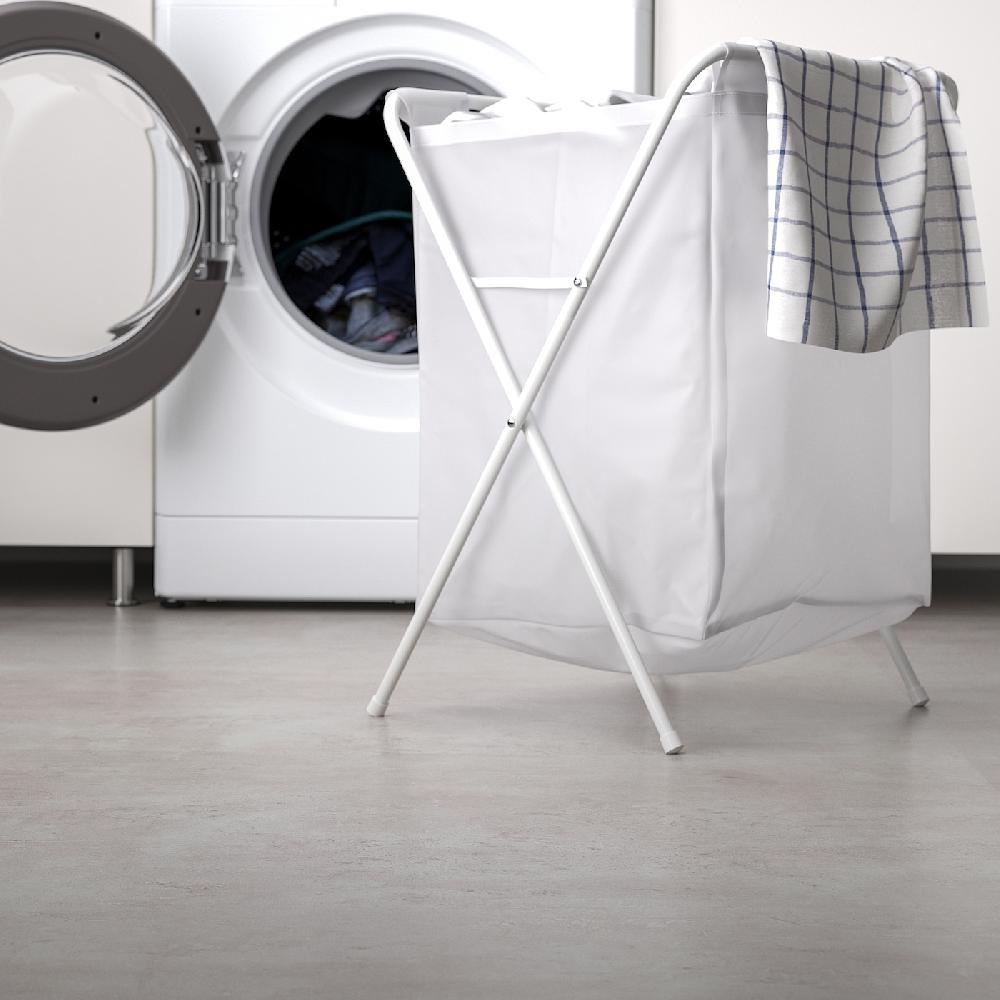 IKEA JÄLL Sacco Per Bucato Con Supporto Bianco 50 L